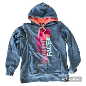 Gray Northface Hoodie